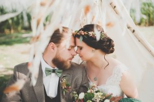 Свадьба на природе в бохо-стиле