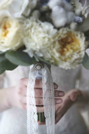 Детали букета невесты