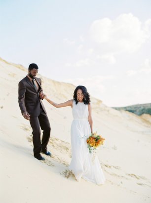 Прогулка по песчаным дюнам