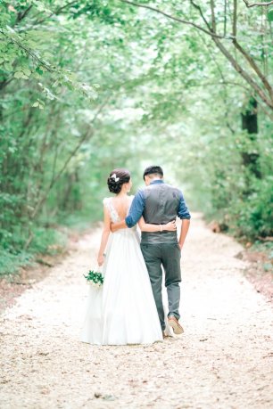 Прогулка жениха и невесты