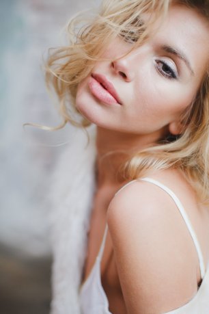 Легкий макияж невесты