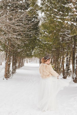 Легкий зимний образ