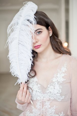 Нежный портрет невесты