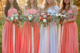 Подружки невесты. Осенняя свадьба.