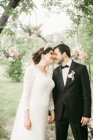 Стилизованная свадебная фотосессия