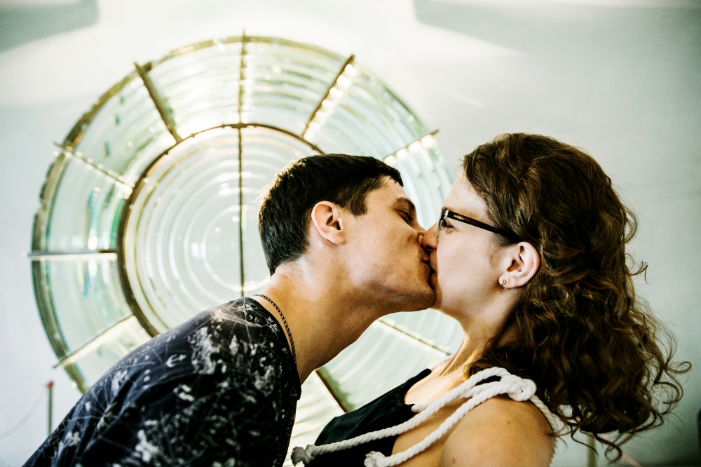 Света и Леша 
море