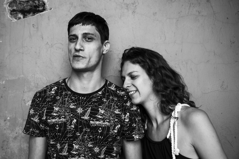 Света и Леша 
море