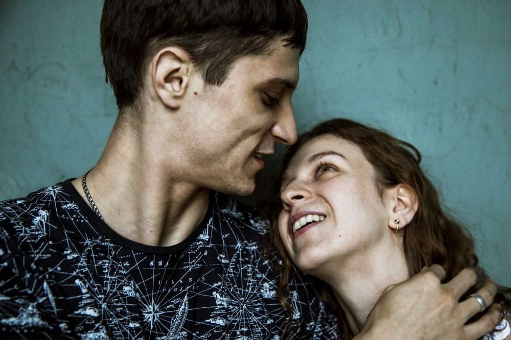 Света и Леша 
море