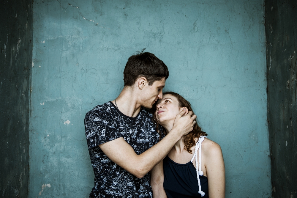 Света и Леша 
море