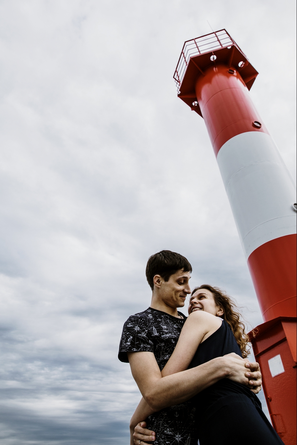 Света и Леша 
море