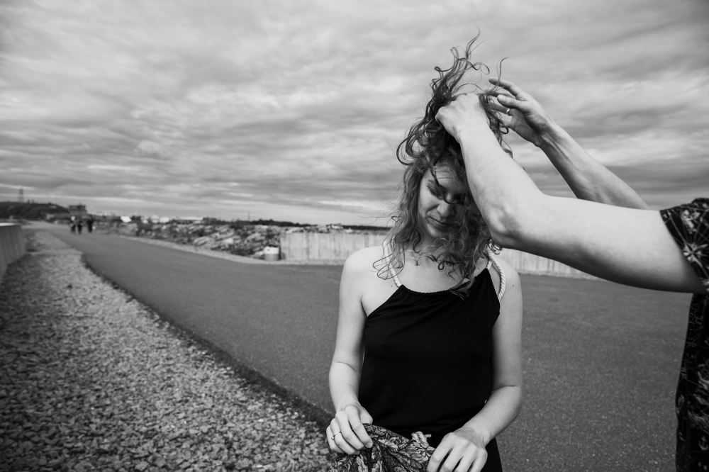 Света и Леша 
море