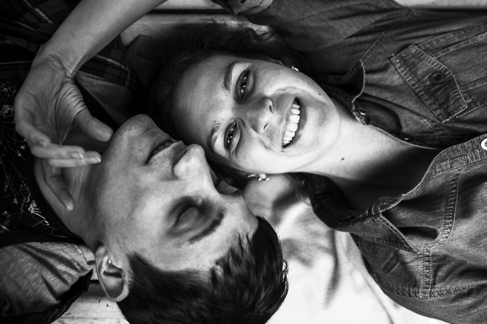 Света и Леша 
небо