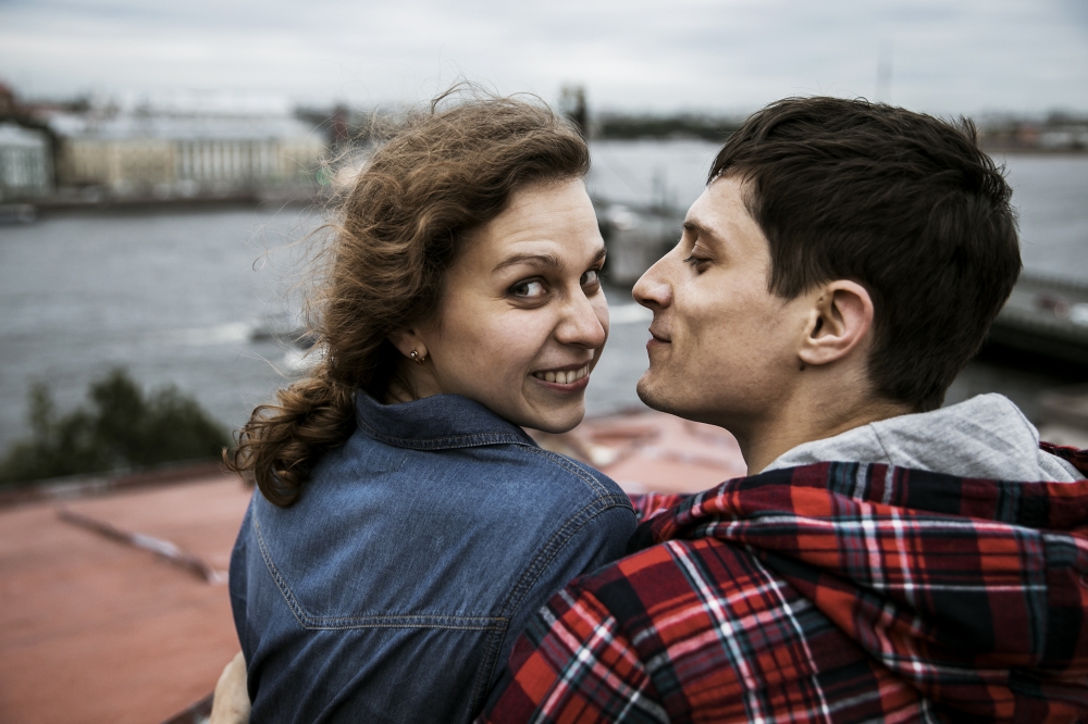 Света и Леша 
небо