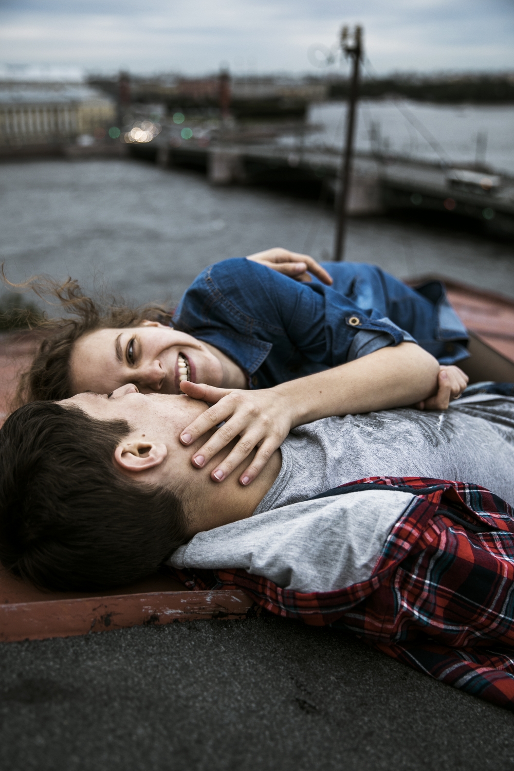 Света и Леша 
небо