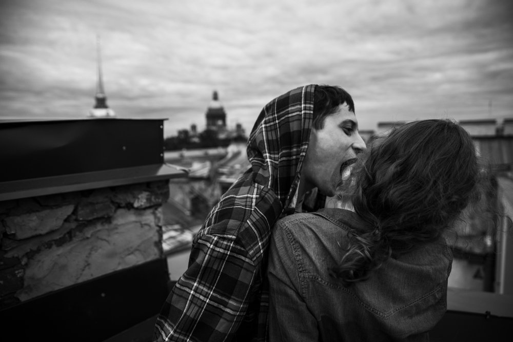 Света и Леша 
небо