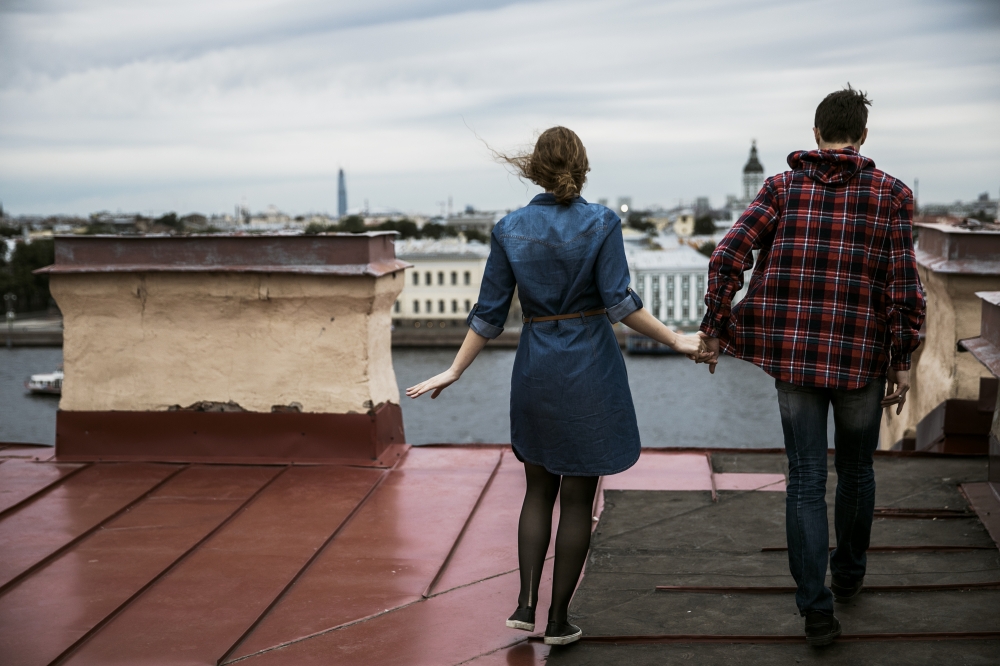 Света и Леша 
небо