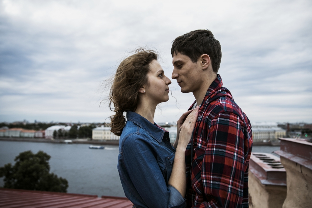 Света и Леша 
небо