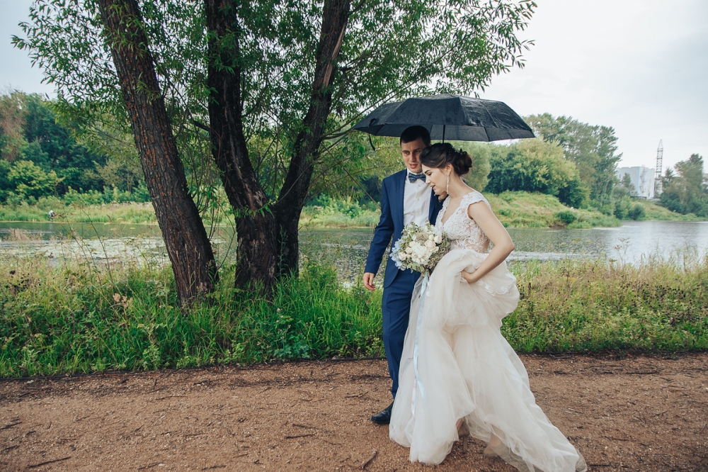 Фотосессия в дождь