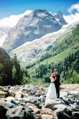 Свадьба в Домбае