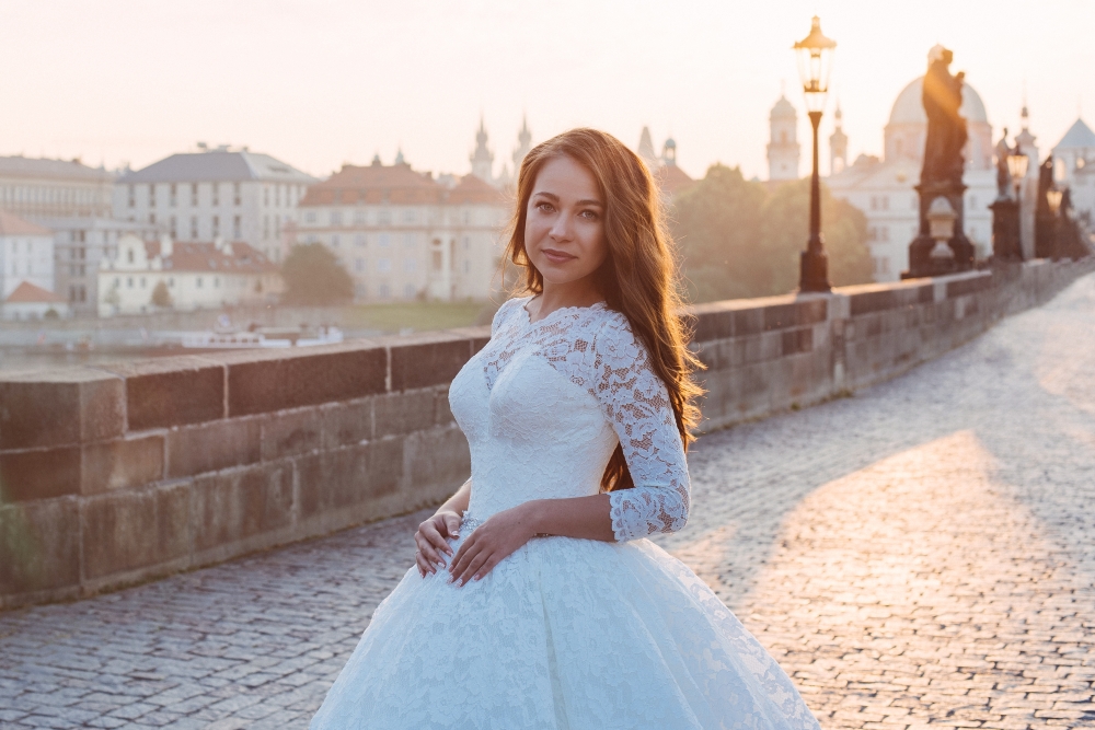 Свадебная фотопрогулка в Праге