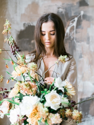 Свадебный образ в смелом стилистическом решении