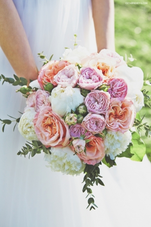 Нежный букет невесты