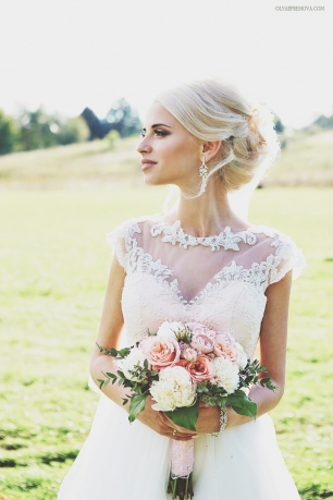 Нежный букет невесты