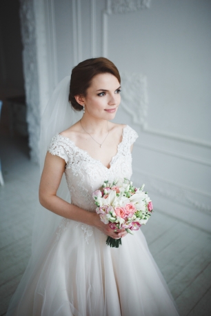 Элегантный образ невесты Марии