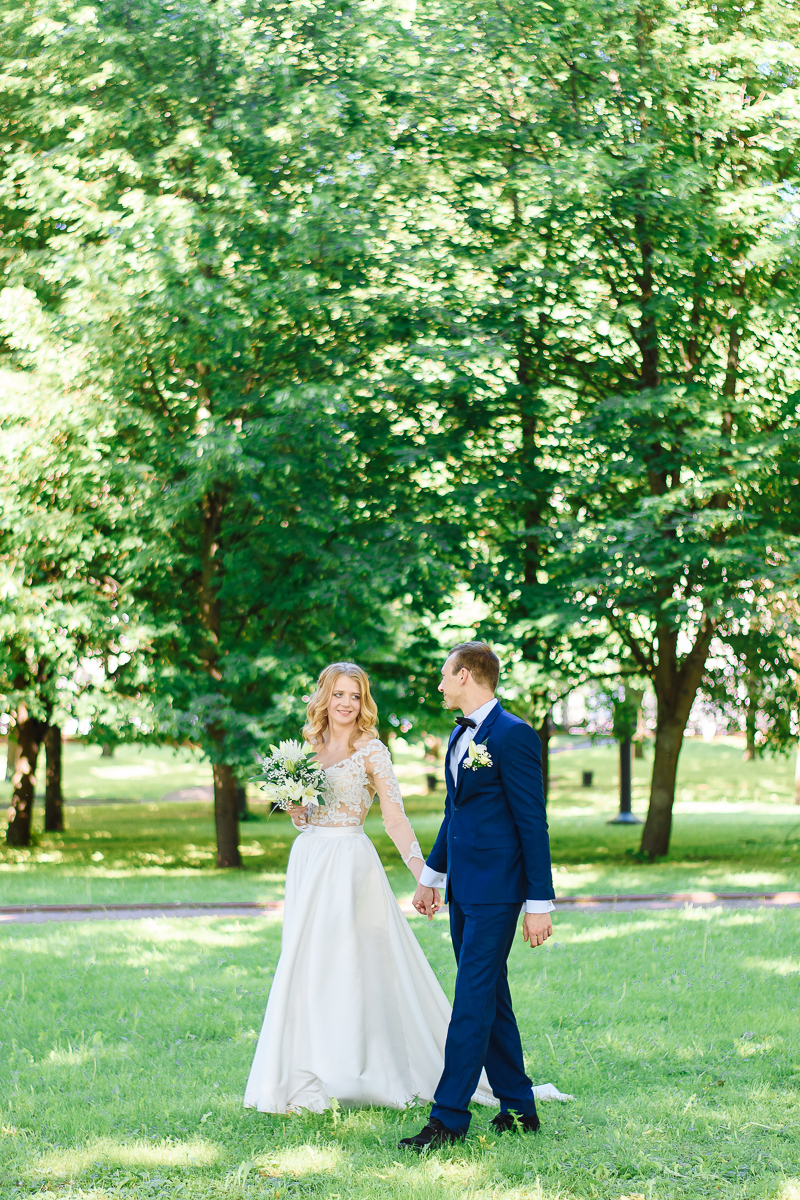 Классическая свадебная фотосъёмка в Минске и Гродно.