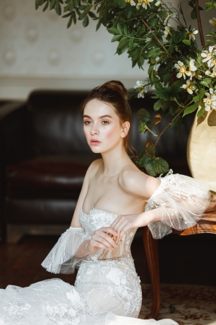 Сонная невеста, рассвет :)