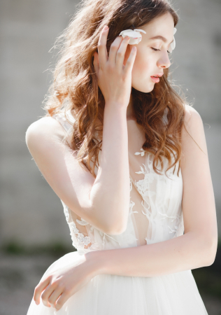 свадебные прически для длинных волос,  пляжные волны, фотограф НАТАЛЬЯ НИКОЛАЙЧИК