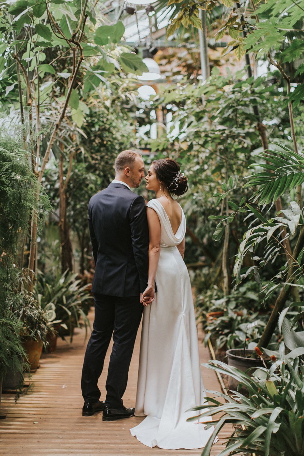 Свадебная фотосессия в Ботаническом саду