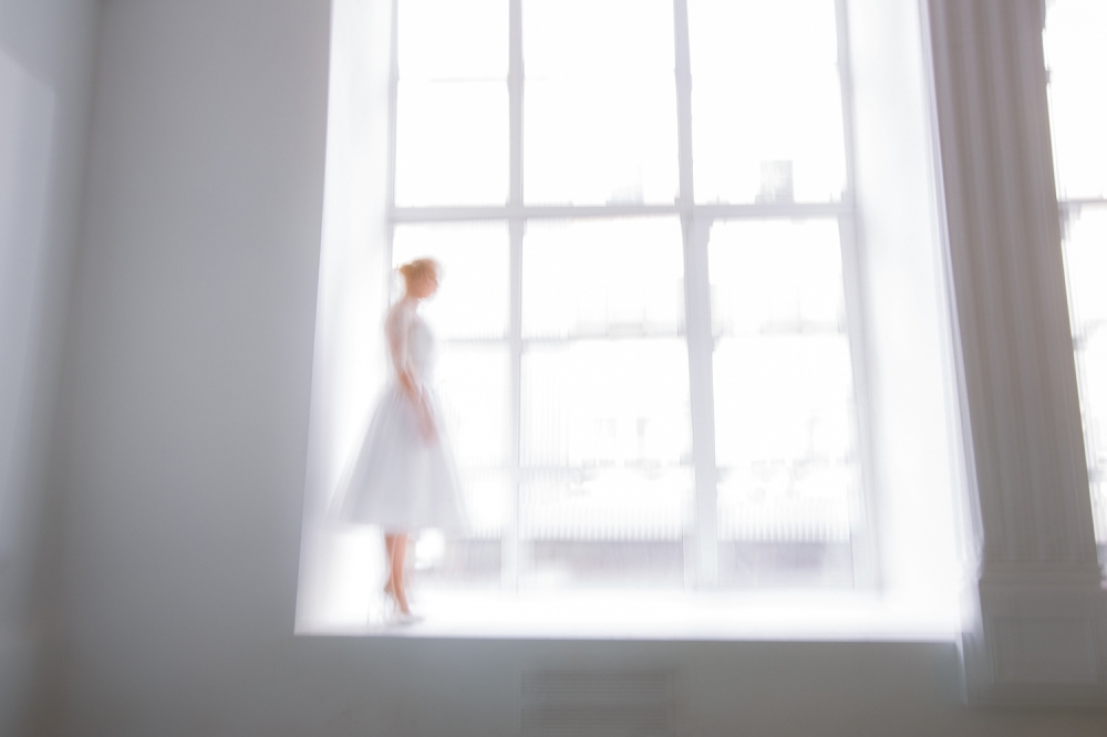 Утро невесты, нежная акварель