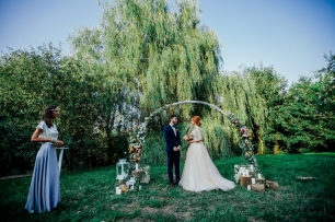 Выездная регистрация в стиле лесной сказки