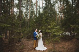 Лесная свадьба в стиле бохо