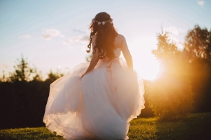 Съемка на закате