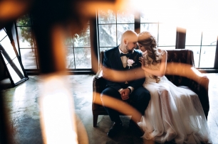 Свадебная фотосессия в студии