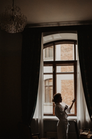 Классическое утро невесты