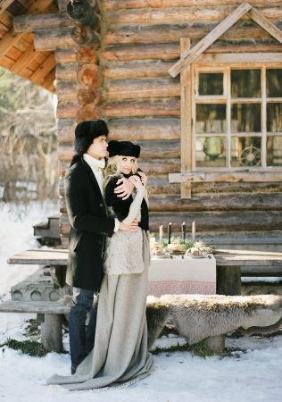 зимняя фотосессия лав стори, пикник в русском стиле, фотограф ОЛЬГА ПЛАКИТИНА