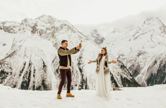 фотосессия love story в горах, фотограф САША СЫЧ