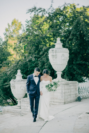 Прогулка жениха и невесты