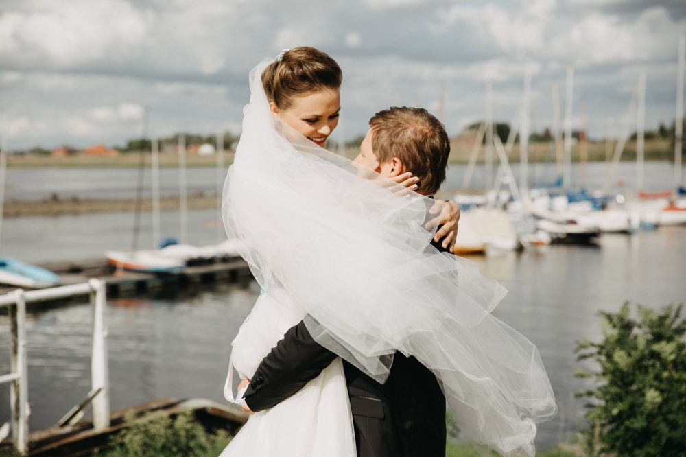 Свадьба в Гамбурге. Леннон и Лиля.