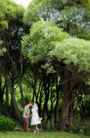 Романтичная ретро-свадьба