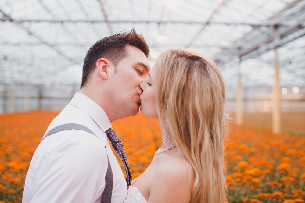 Фотосессия в цветочных парниках. Северная Голландия.