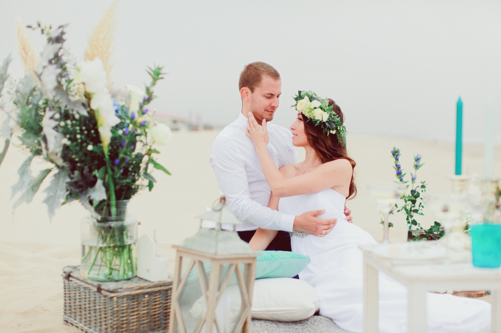 Свадьба на Северном море.  Голландия.