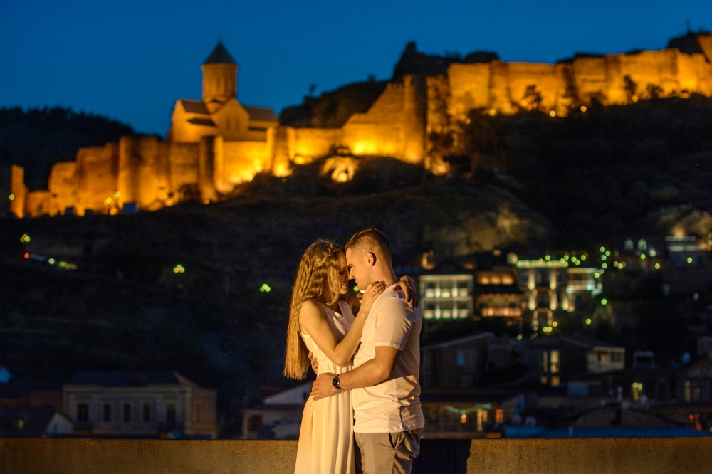 Свадьба в Грузии. Тбилиси. Свадьба в горах.