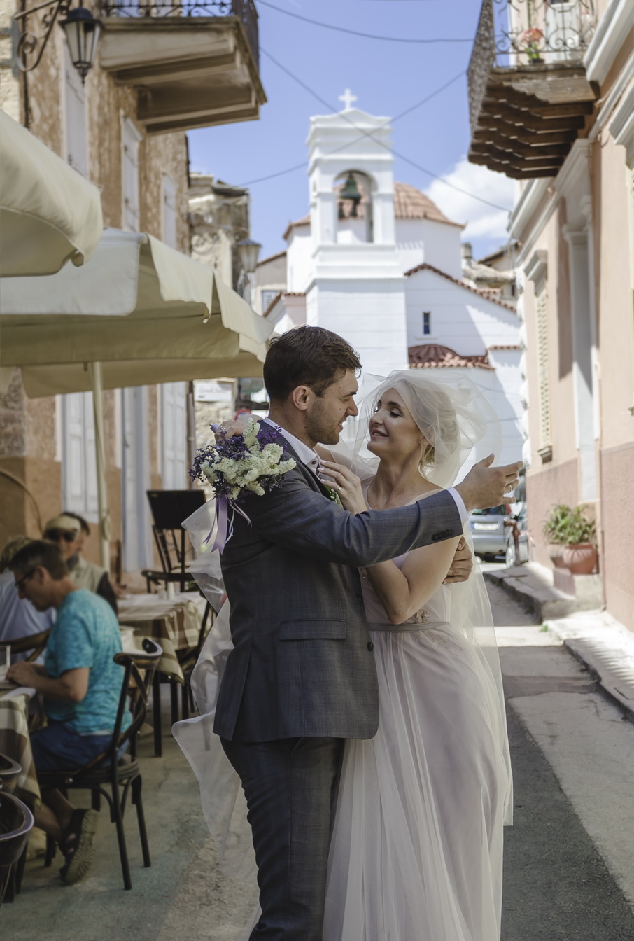 Свадьба Алены и Евгения в г. Нафплион (Пелопоннес, Греция)