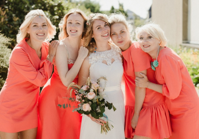 цвет свадьбы 2019, свадьба в коралловом цвете, фотограф СЕРГЕЙ КОЛОБОВ
