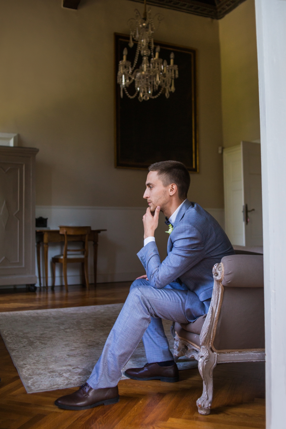 Евгений.  Утро жениха, Италия