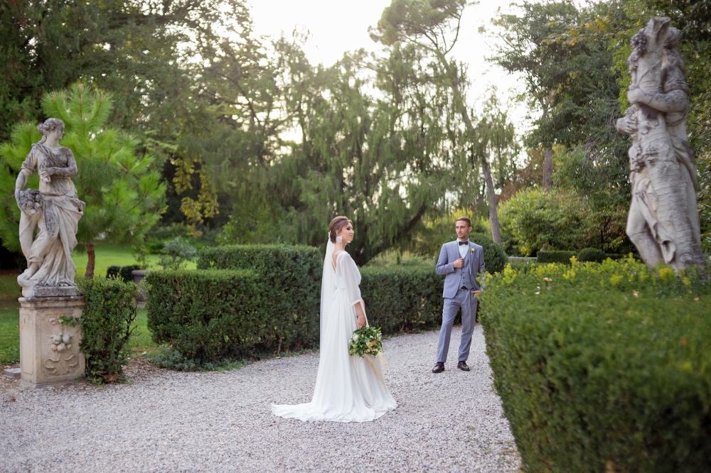 Итальянская свадьба, вилла  San Bonifacio